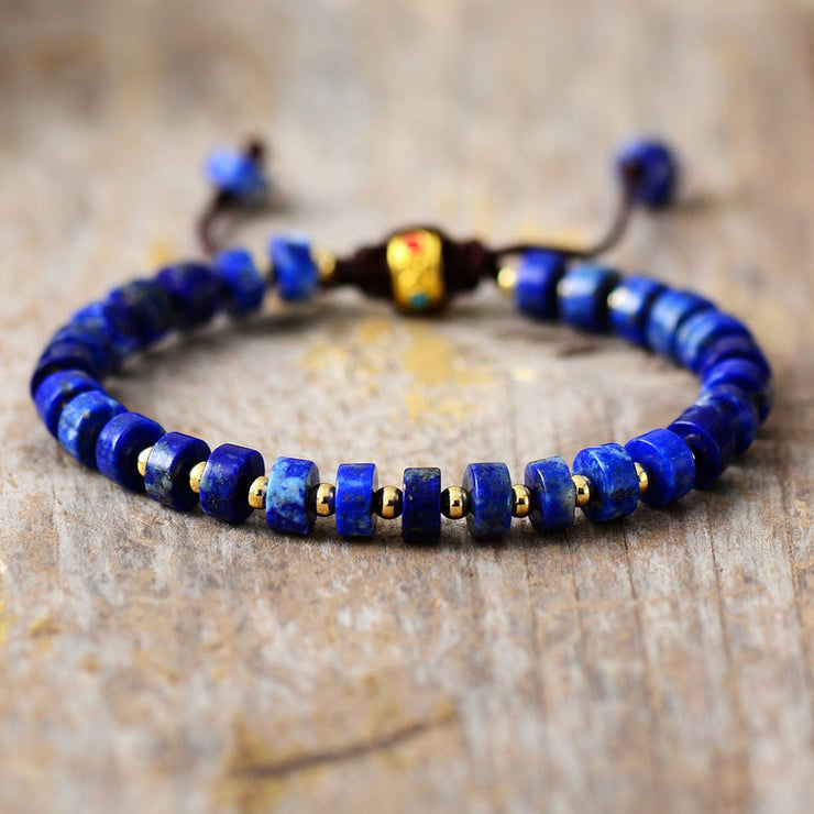 Bracelet "Héraclès" en lapis-lazuli